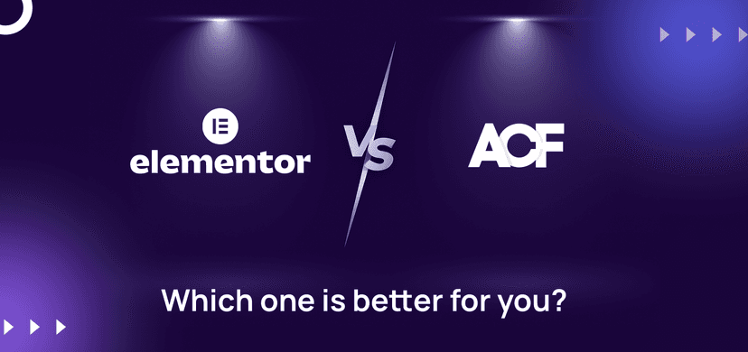 Elementor vs ACF: Which one is better for you?