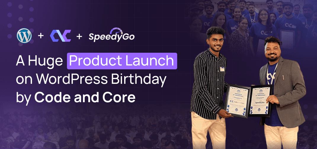 A Huge Product Launch on WordPress Birthday by Code and Core   