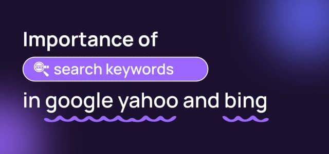 Why search keywords are important and how to implement them in a website?