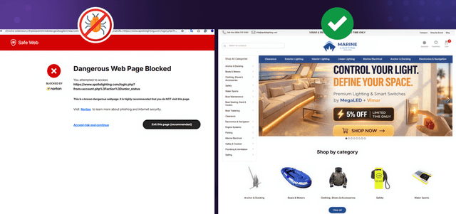 BigCommerce Website Got Flagged as Malicious & How Code and Core Fixed It