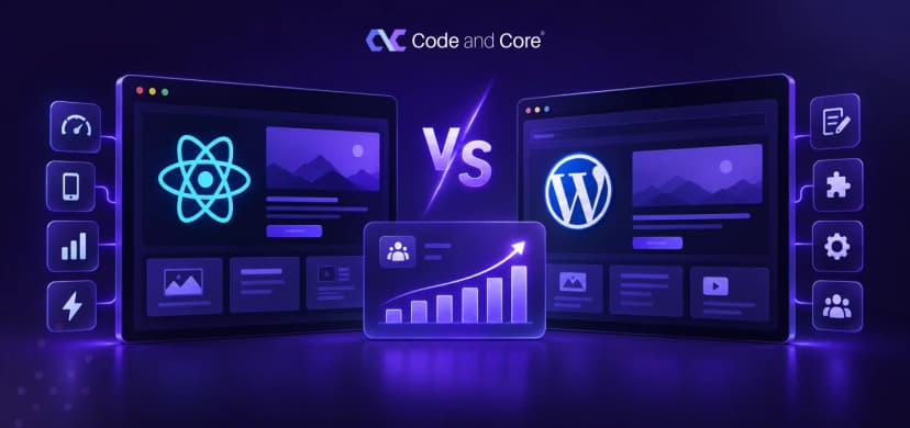 React vs WordPress: Which One Actually Converts Better for Your Business?