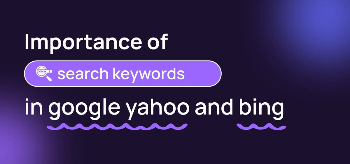 Why search keywords are important and how to implement them in a website?
